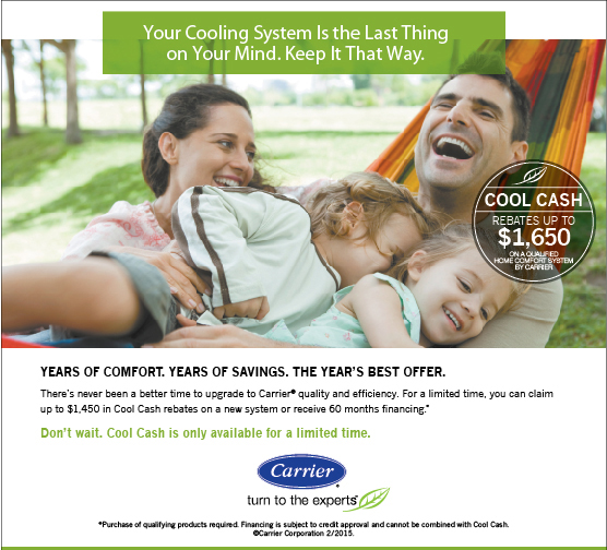 Carrier Air Conditioning Rebates